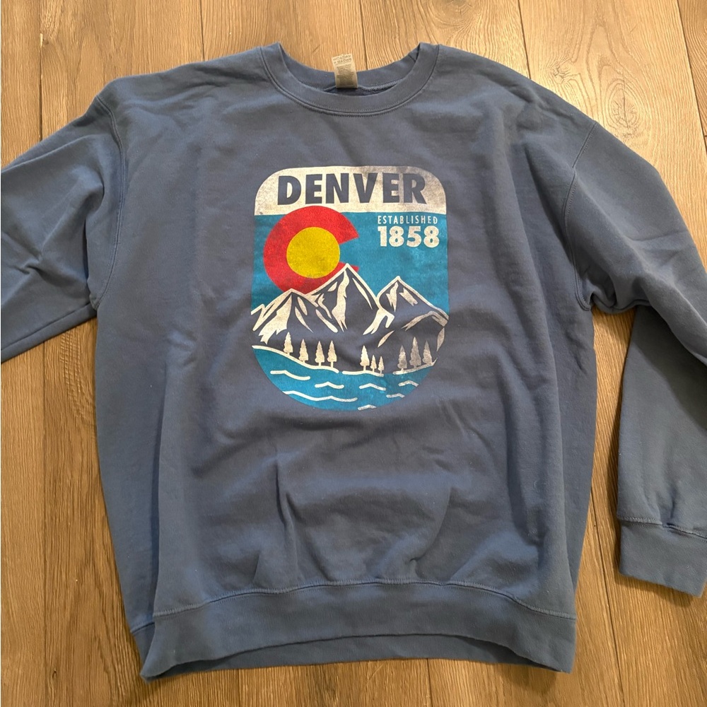 Denver Colorado crew neck